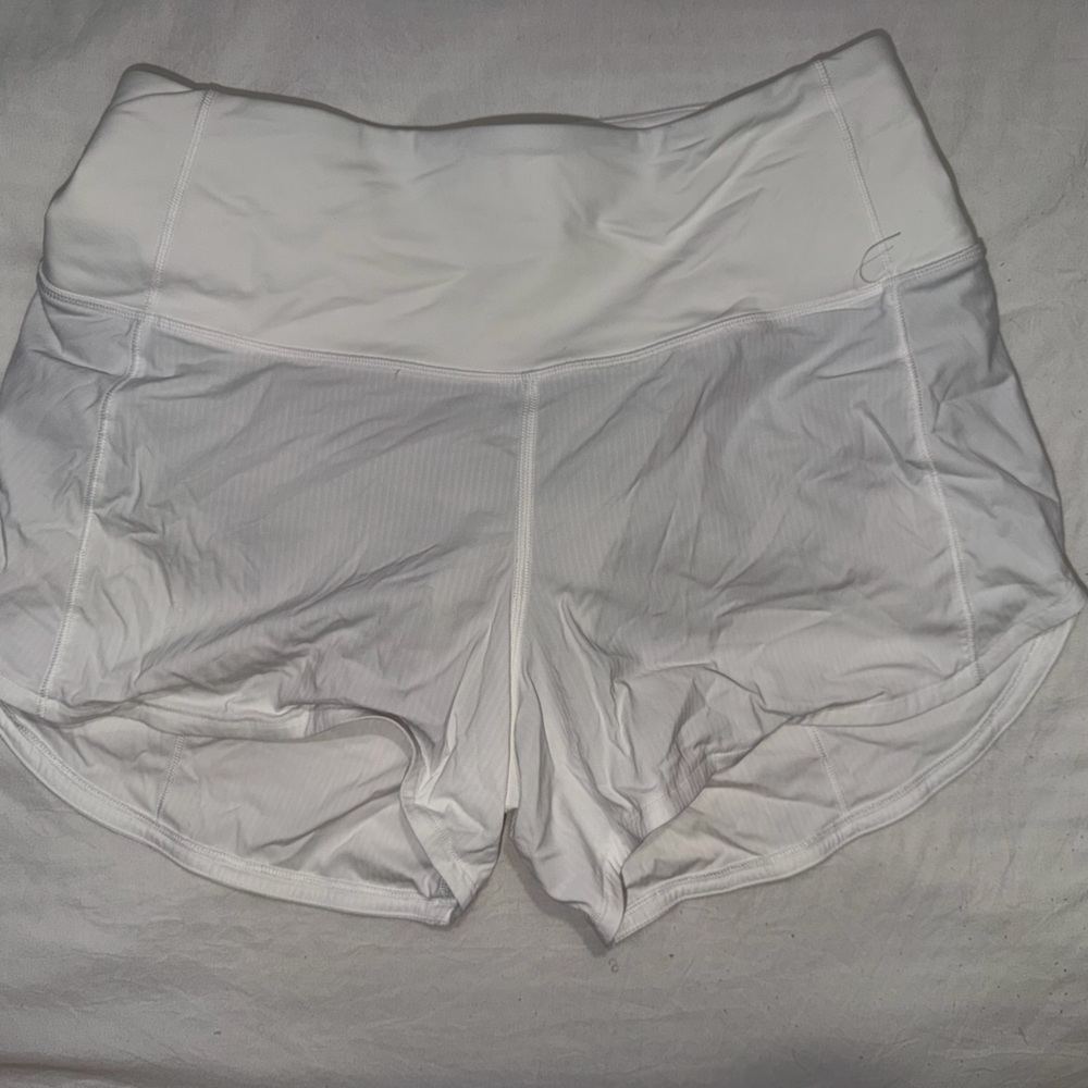 Women's White LululemonShorts